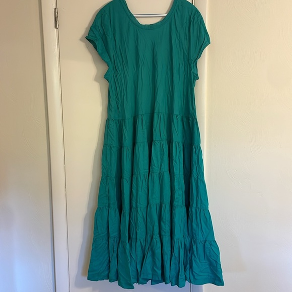 NWT Soft Surroundings maxi length tiered dress size 2X - Picture 4 of 5